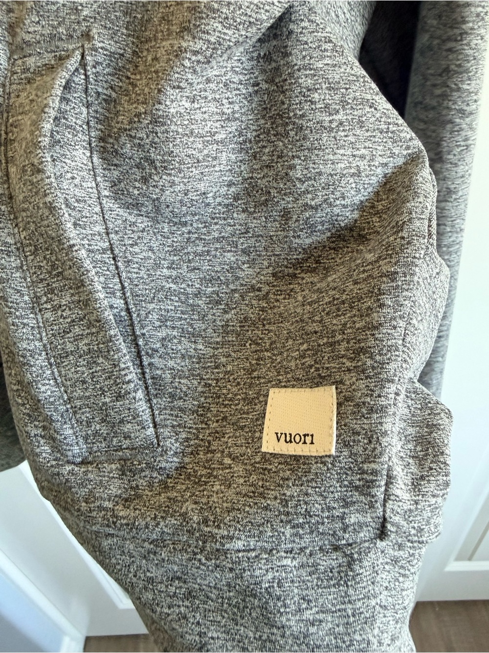 Vuori Gray Zip-Up Hooded Jacket - Picture 2 of 3